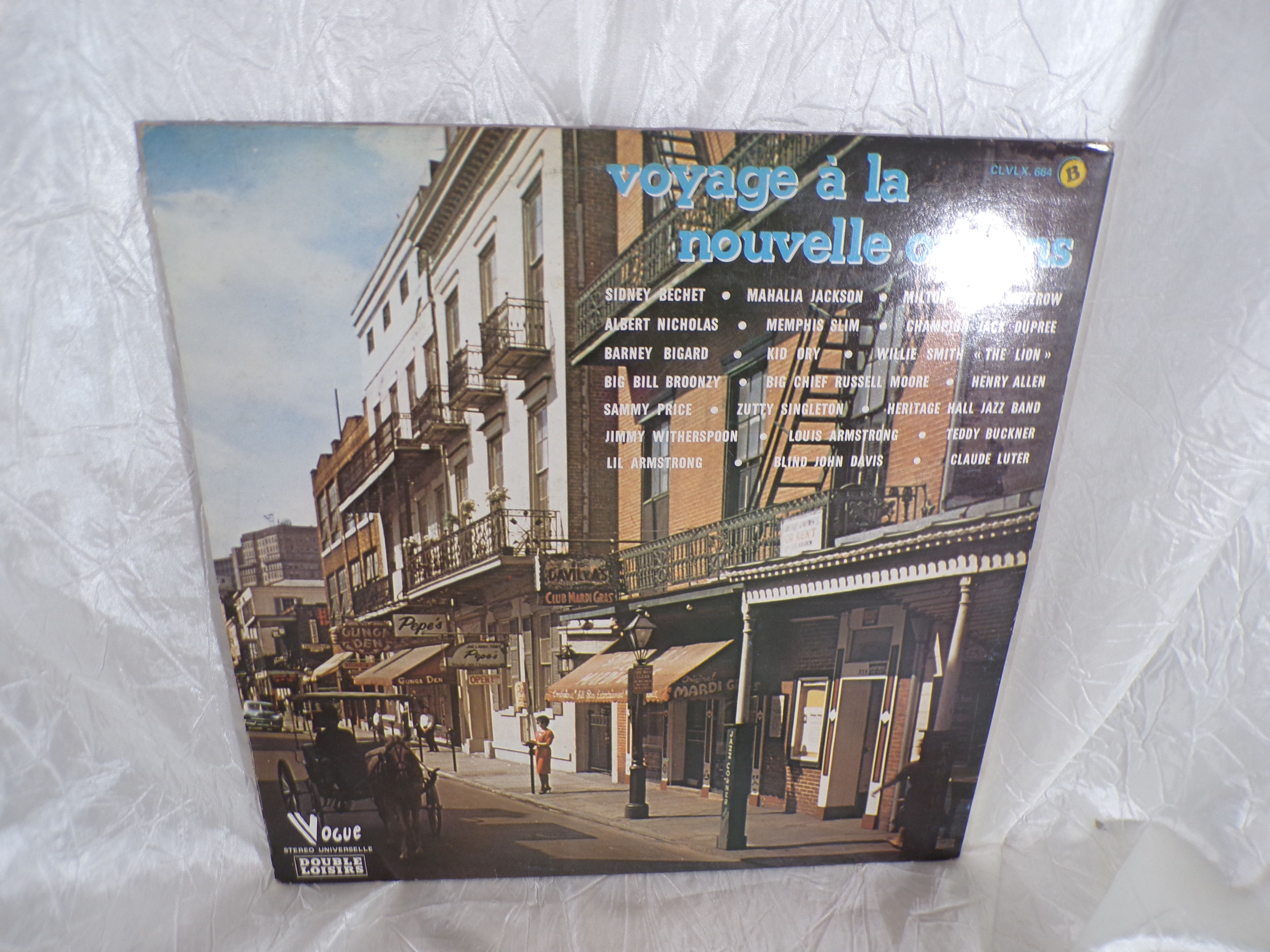 Vinyle Jazz Vogue "Voyage à la Nouvelle Orléans" Très bon état - Vue 2 - 